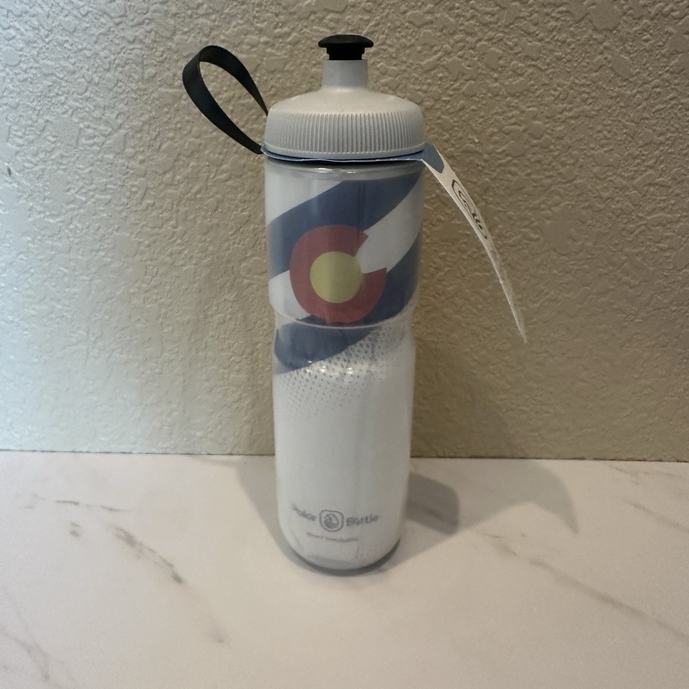Polar Bottle Insulated Water Bottle NWT Colorado State Flag Cycling Bike